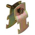 2-1/2 in. Strut Pipe Clamp, Gold Galvanized Q8558