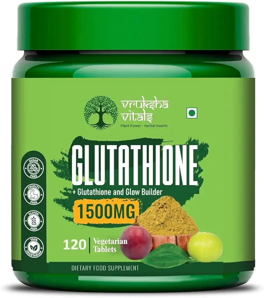 1500 mg Glutathione Tablets with Vegan Collagen, Biotin, Vitamin C Q3567