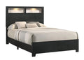 King Size LED Storage Wooden Bed T228