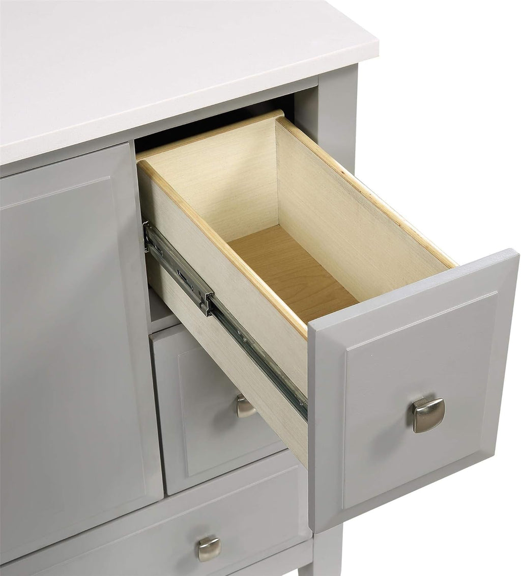 Gray Bathroom Vanity with Sink K517217