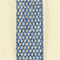 Metallic Blue Wired Mesh Craft Ribbon 20 Yards E263146