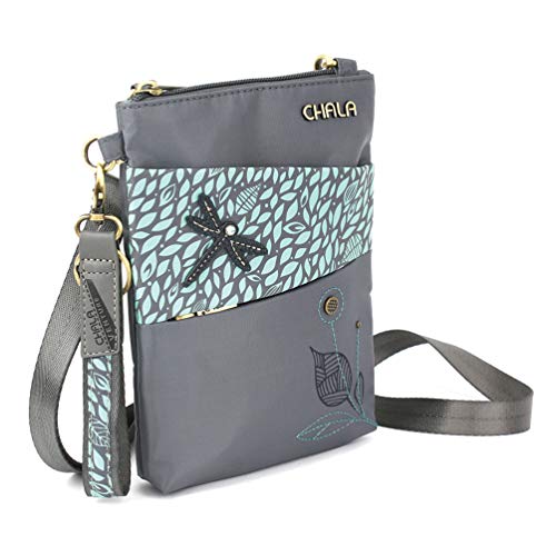 Nylon Faux Leather Crossbody Handbag with Adjustable Strap E834