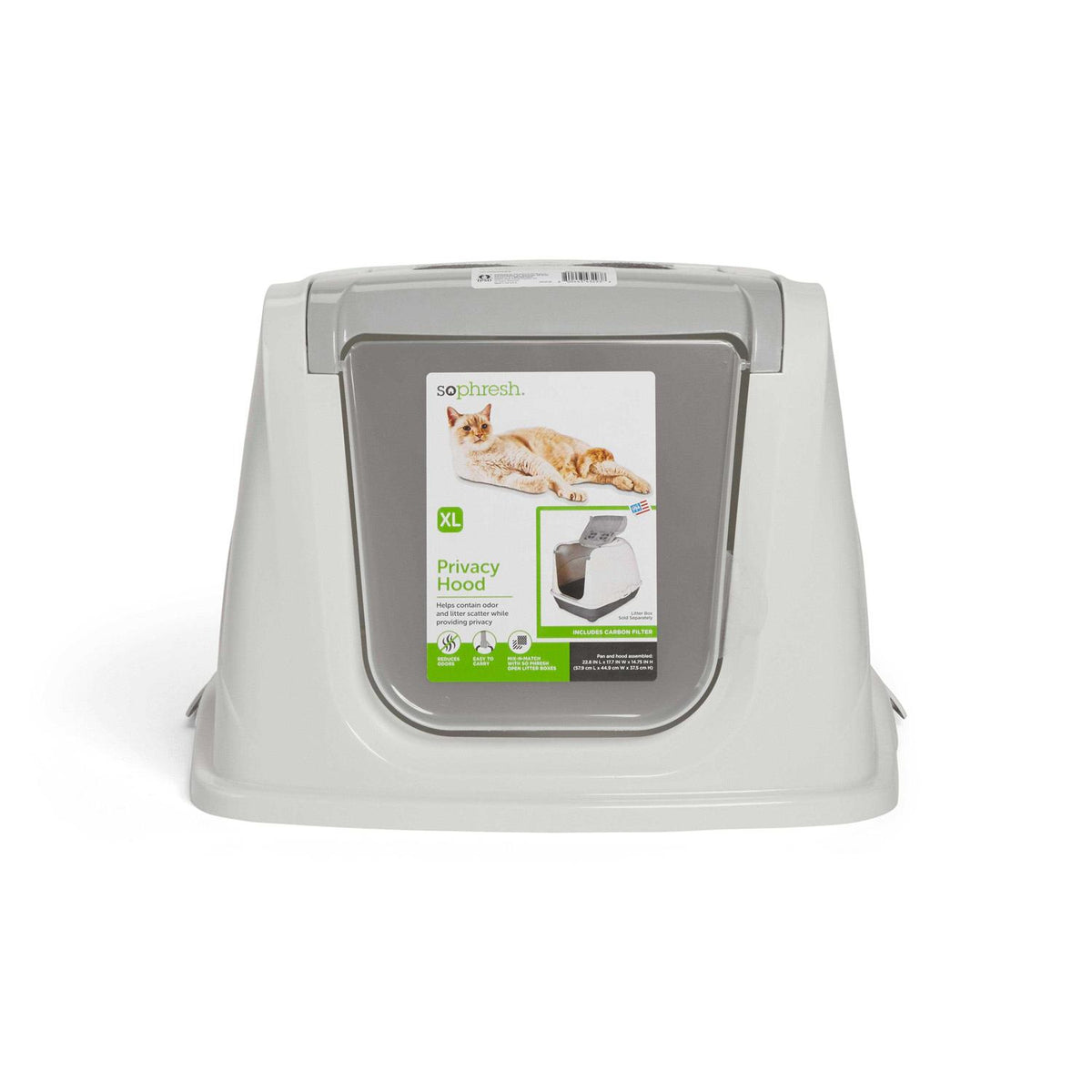 Flip Top Cat Litter Box Hood I542