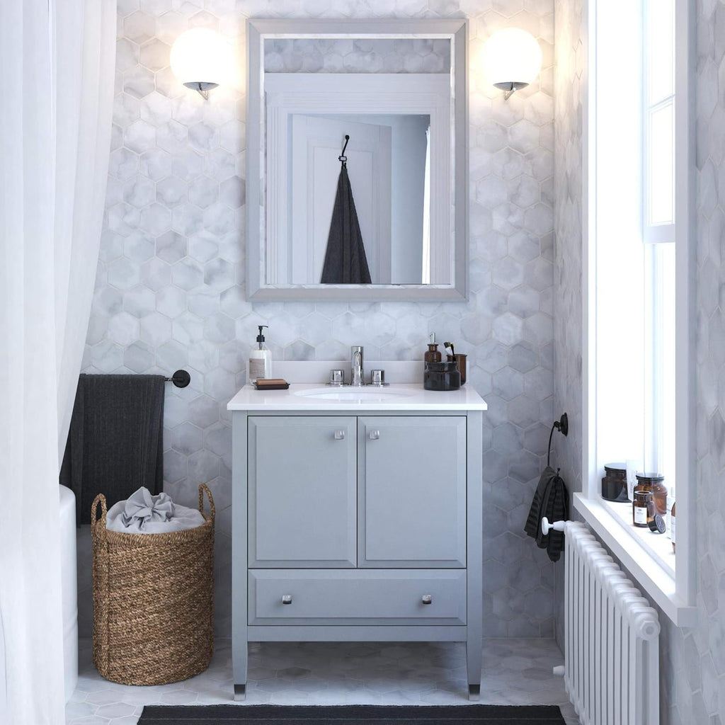 Gray Bathroom Vanity with Sink K517217