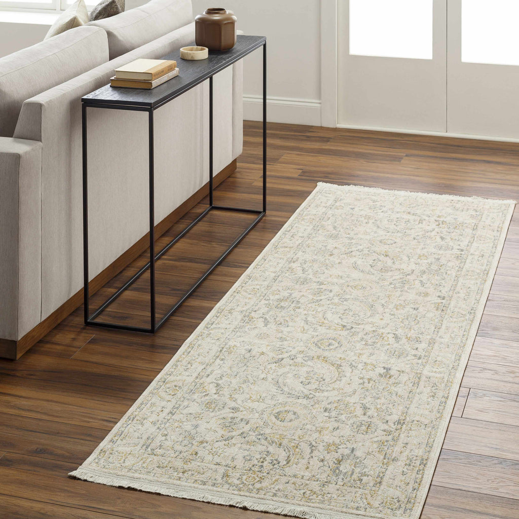Brown Gray Area Rug O9575