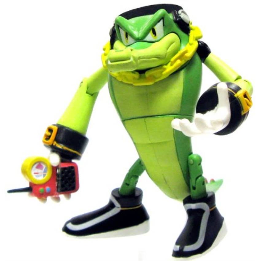 Sonic The Hedgehog Vector The Crocodile Action Figure O115