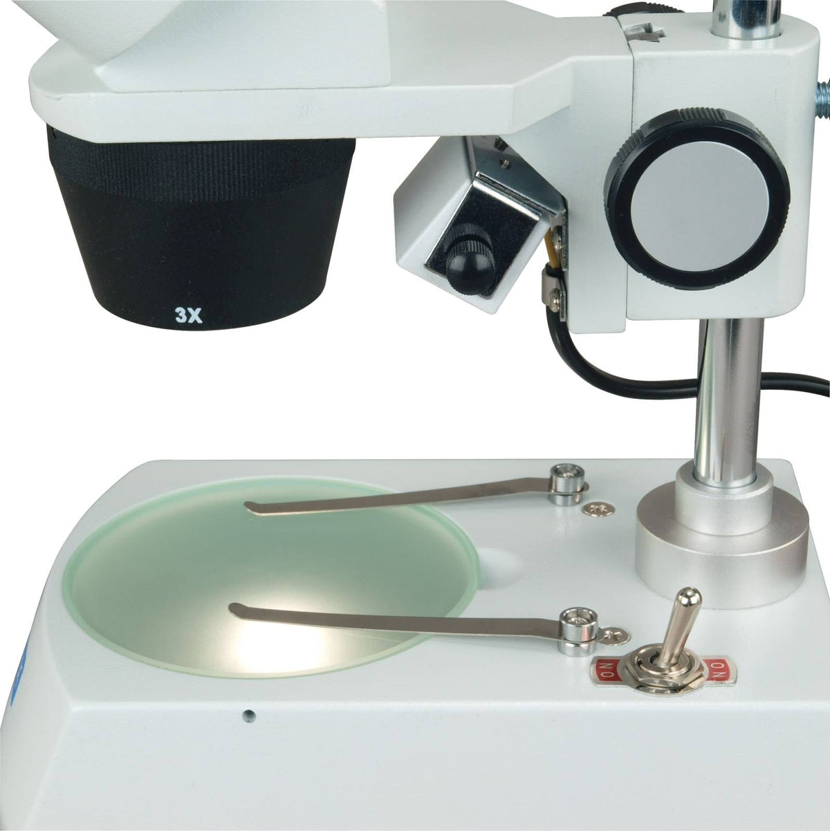 Binocular Stereo Microscope with Dual Lights and 5MP Camera D6400