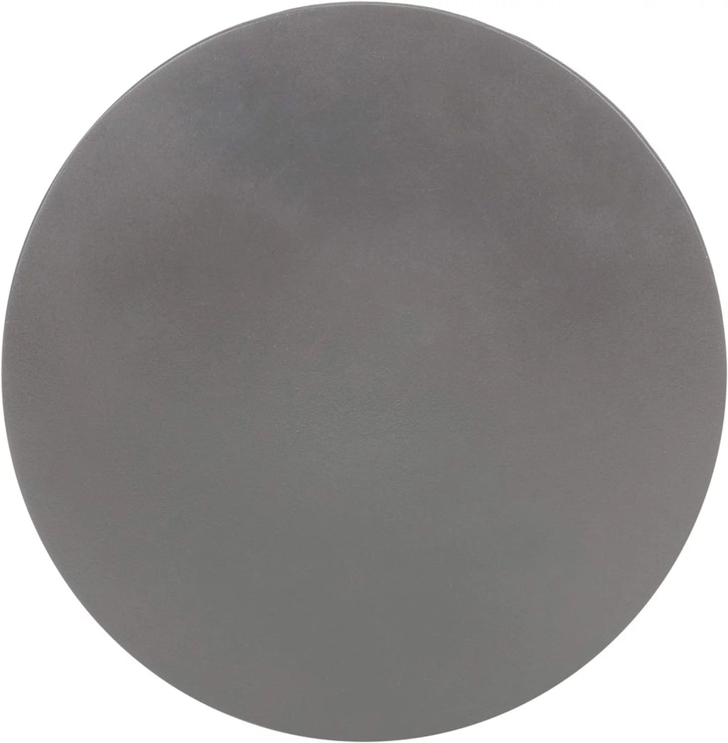 Dark Grey Concrete Round Accent Table Z1628