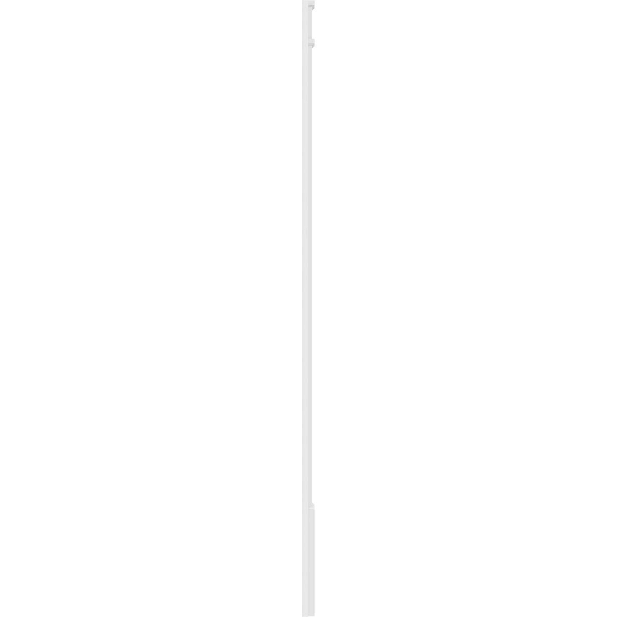 Plain PVC Pilaster with Capital and Base (Pair) H5665