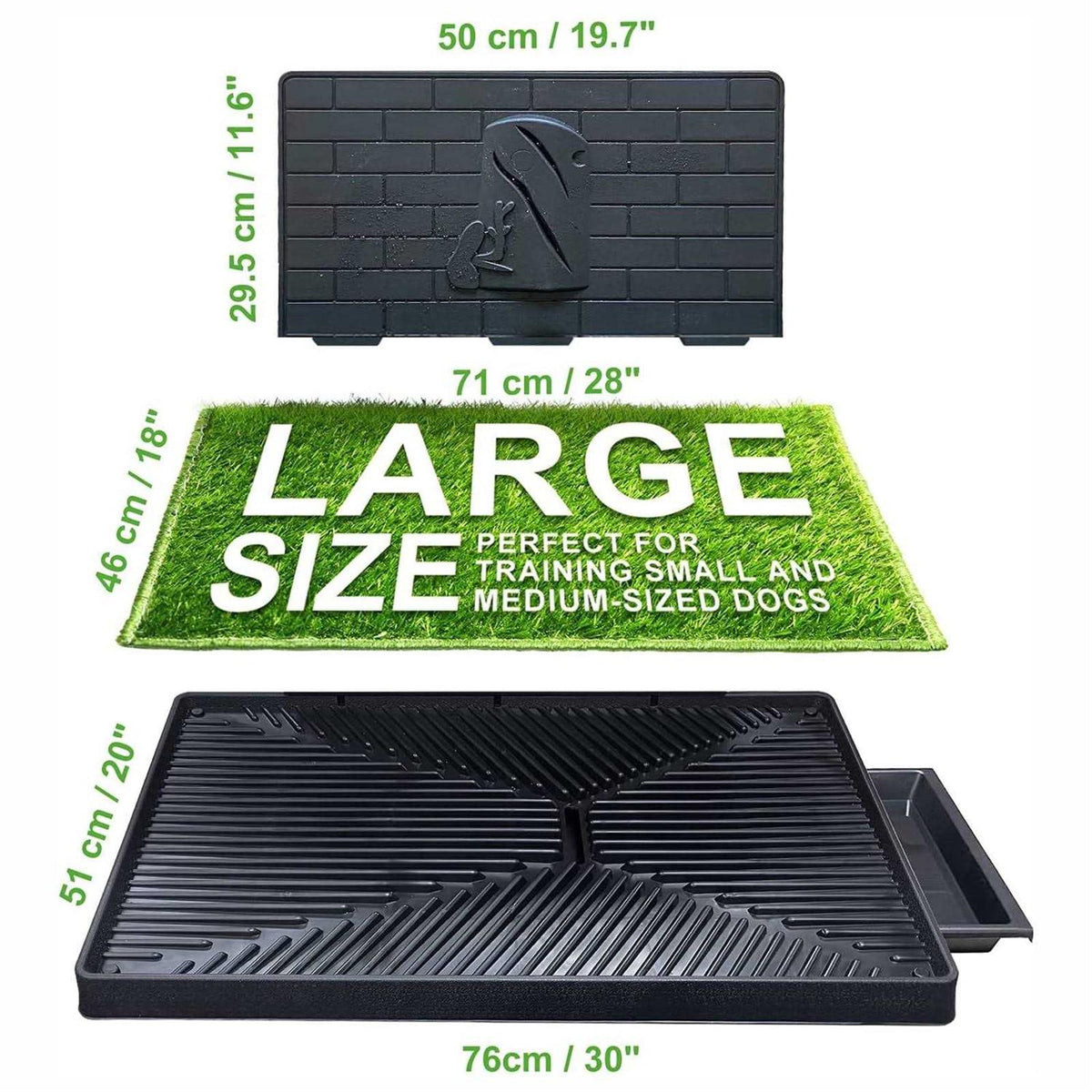 Large Dog Potty with Tray M89889