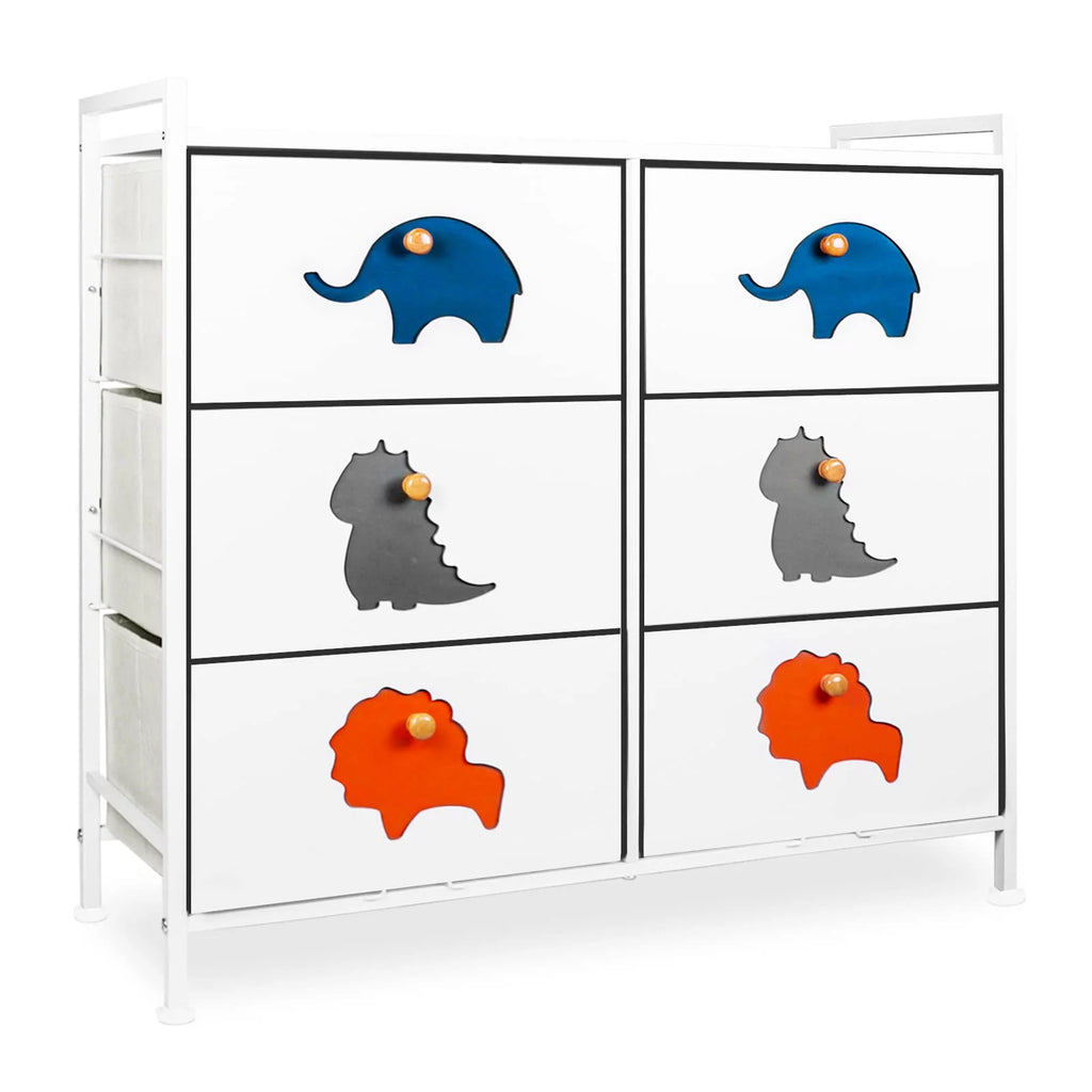 White 5 Drawer Dresser O826820