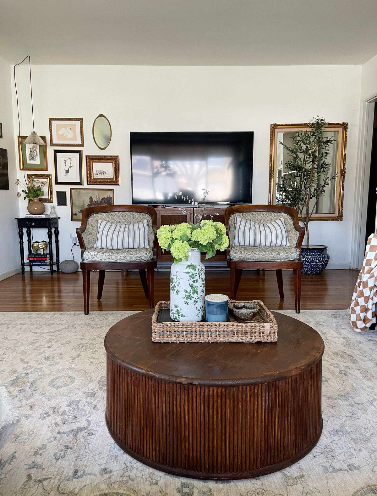 Brown Gray Area Rug O9575