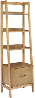 4-Shelf Bookcase, Acorn L16994