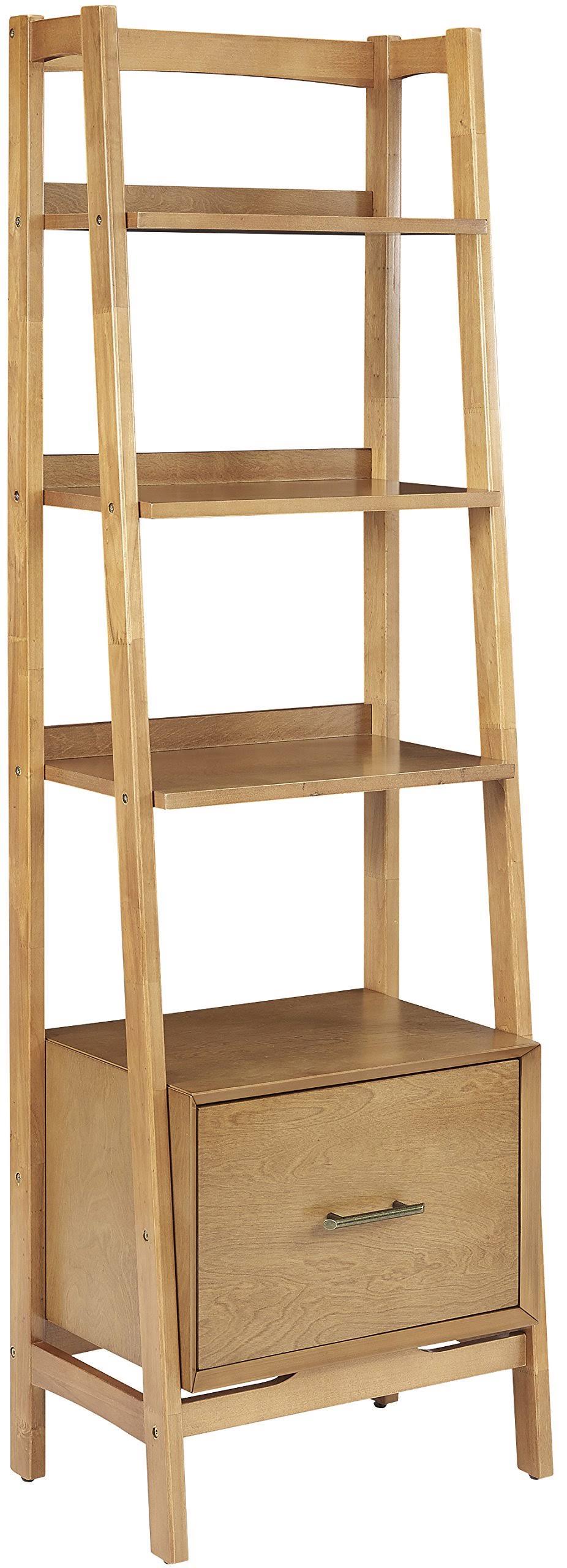 4-Shelf Bookcase, Acorn L16994