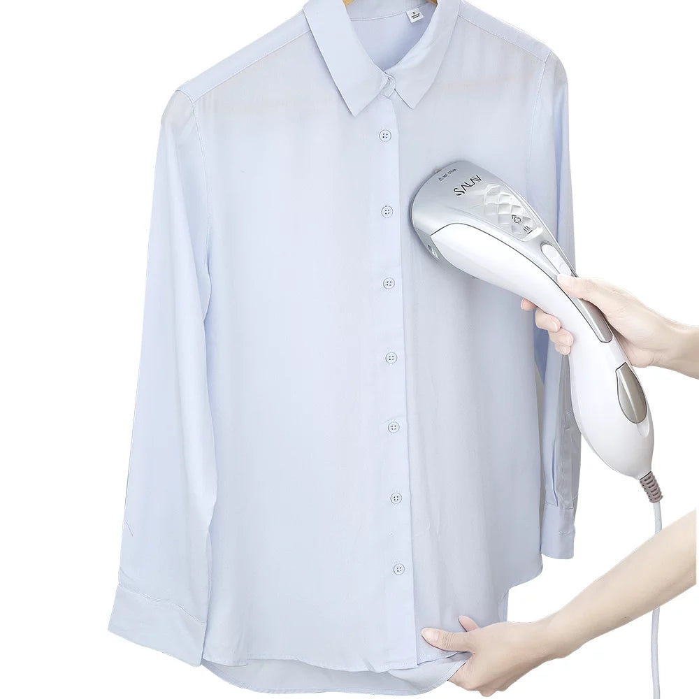 Hand Held Garment Steamer and Iron with Ceramic-Coated Steam Plate S11354