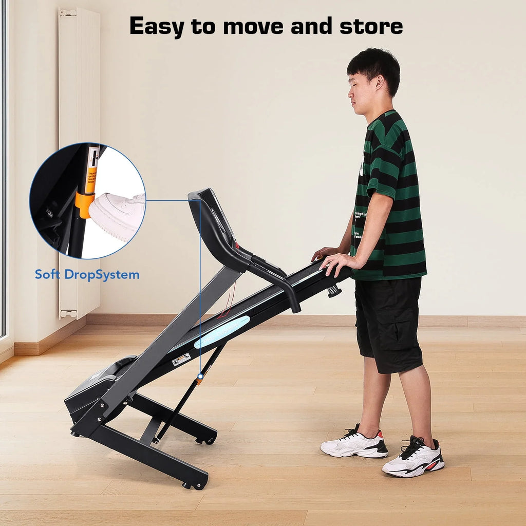 Folding Treadmill 2.5 Horse Power 15 Preset Programs F354