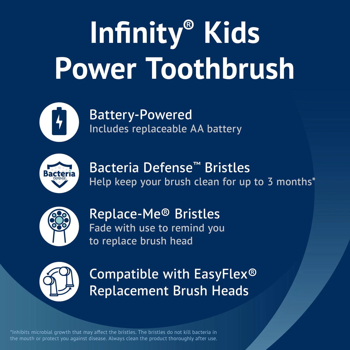 Kids Power Toothbrush with 2 Brush Heads K418039