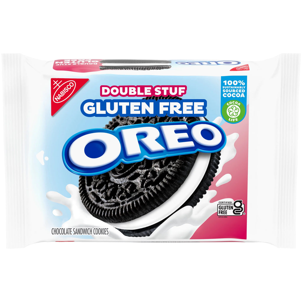 Double Stuf Gluten Free Chocolate Sandwich Cookies 4 Pack 12.47 oz T8490