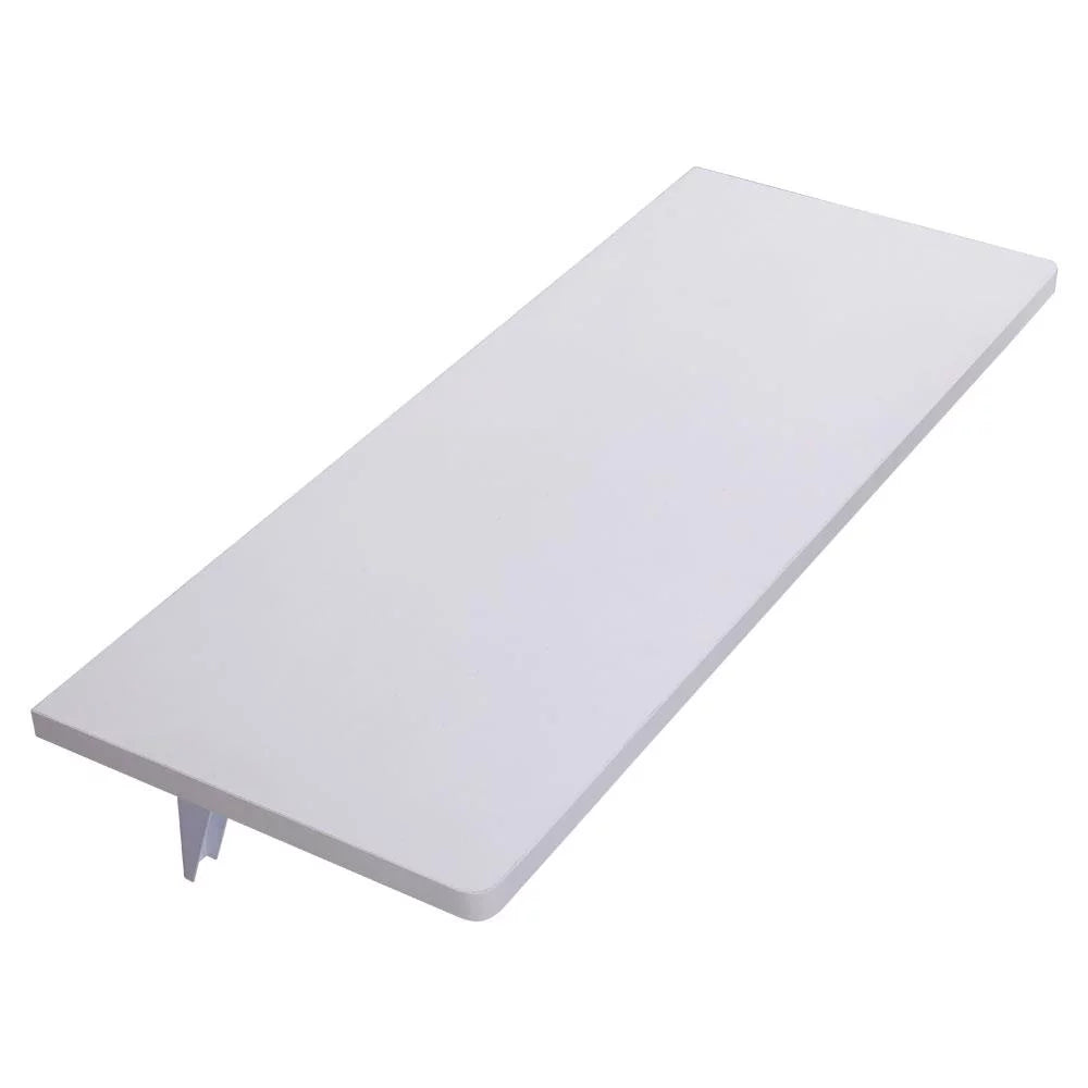 Wall-Mounted Drop-Leaf Folding Table White A3537