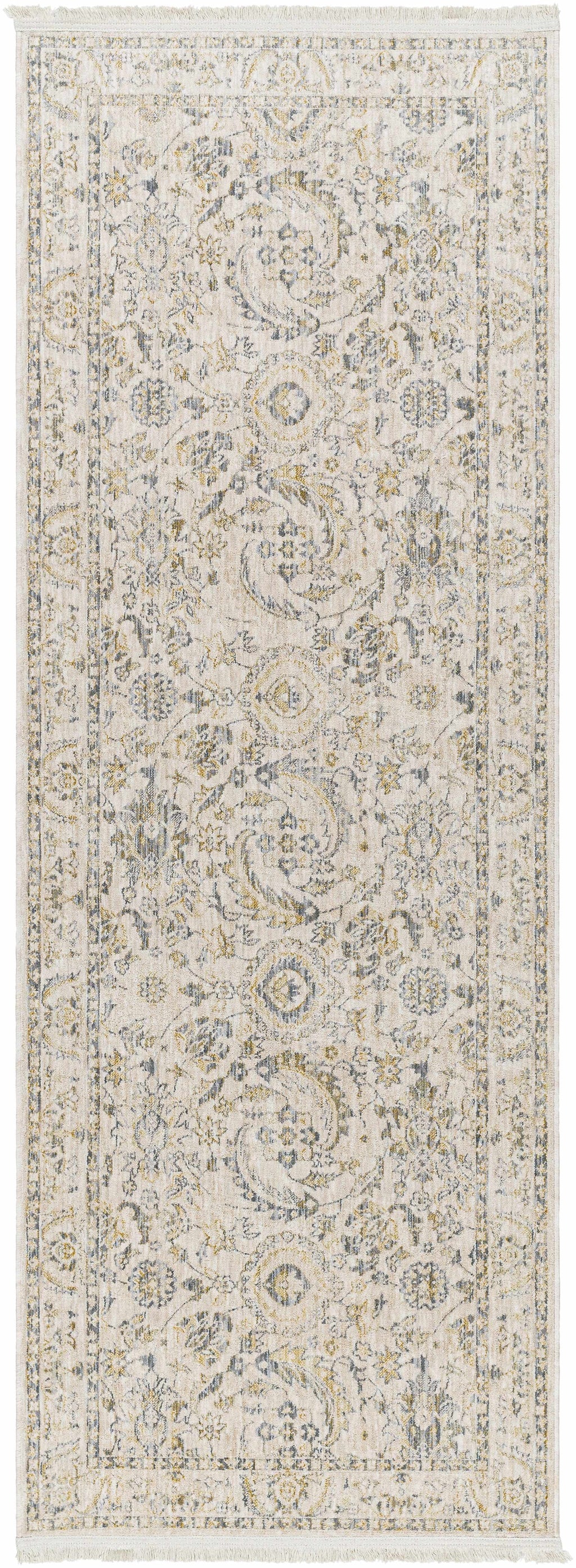 Brown Gray Area Rug O9575