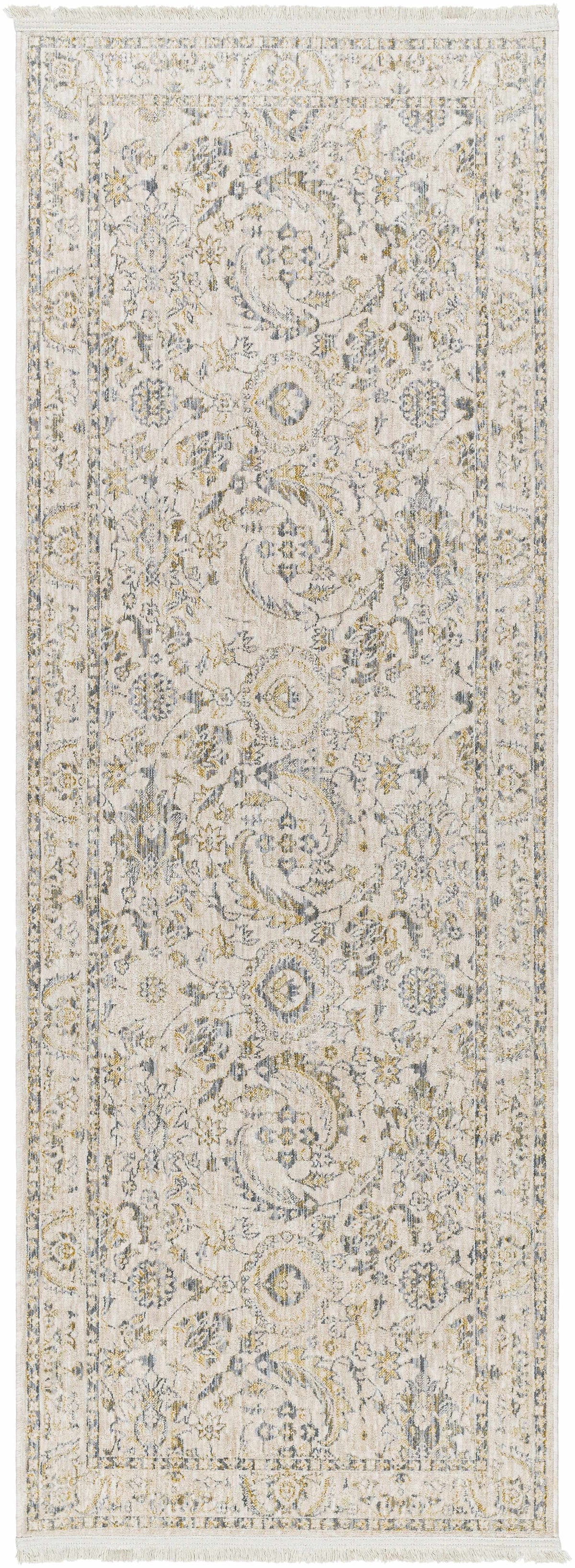 Brown Gray Area Rug O9575
