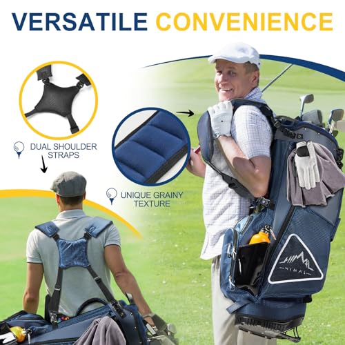 14-Way Golf Stand Bag with Rain Cover Q4843