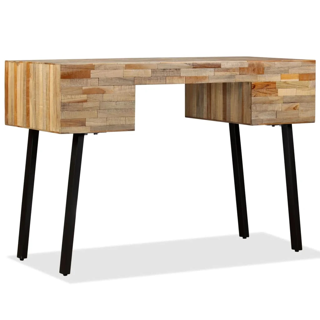 Solid Reclaimed Teak Writing Desk V807