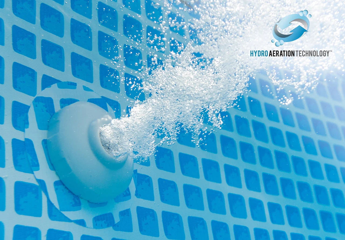 10ft x 30in Prism Frame Above Ground Swimming Pool with Filter Pump Z364136
