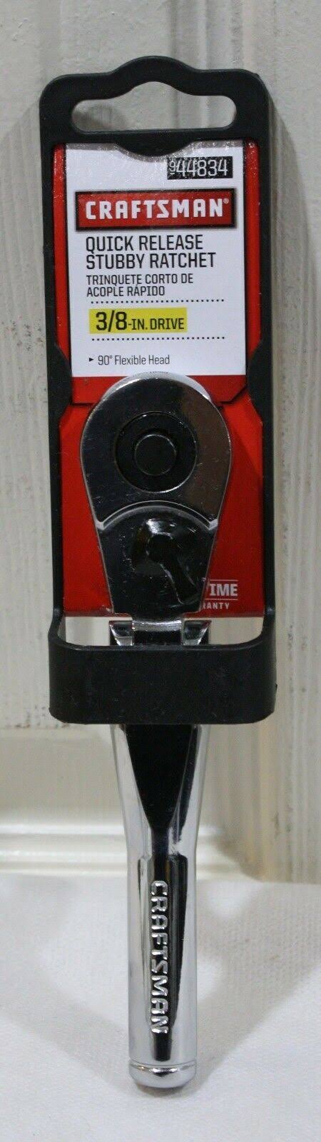 3/8x22 Drive Stubby Flex Head Teardrop Ratchet D403159