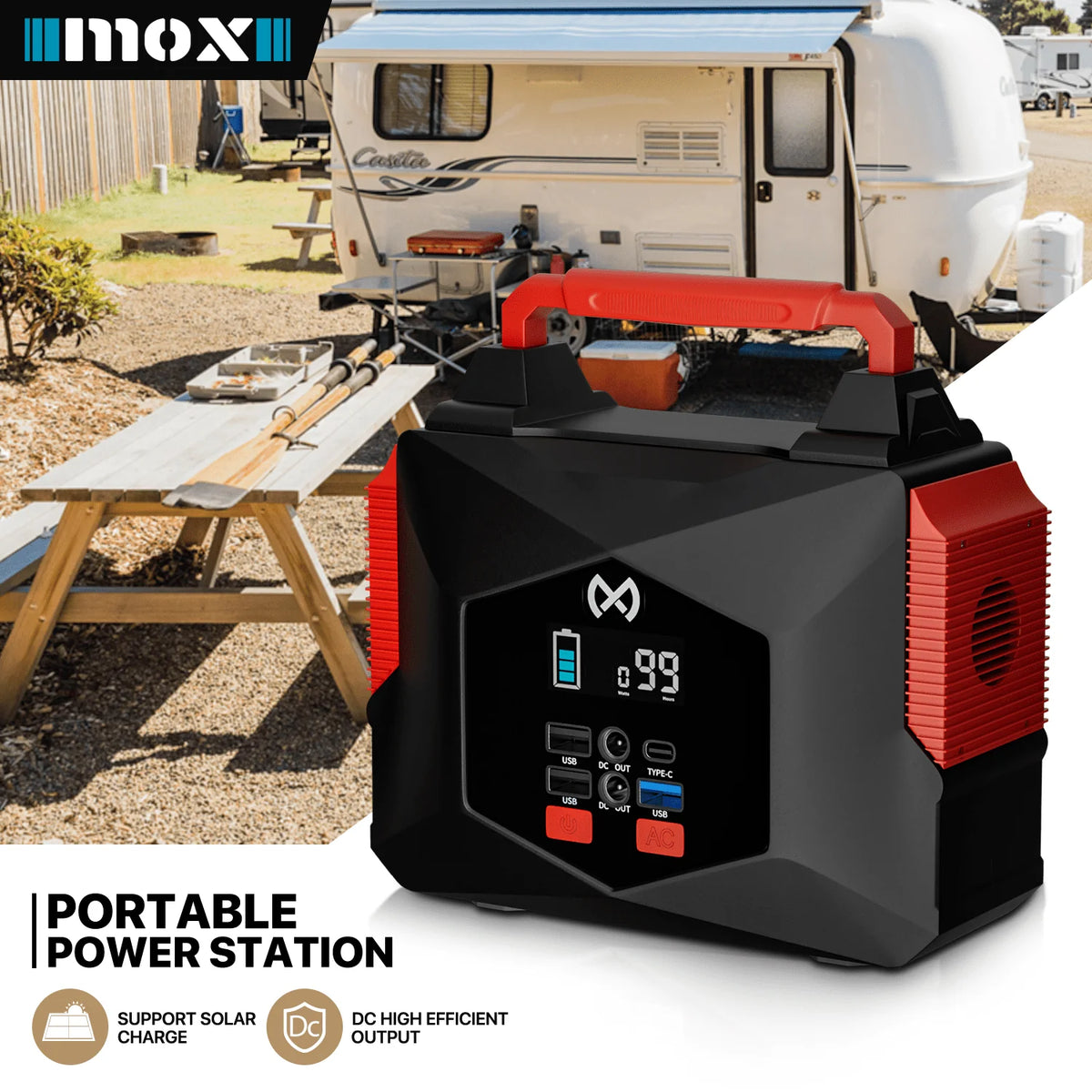 Foldable Portable Solar Panel with USB Charger N28906